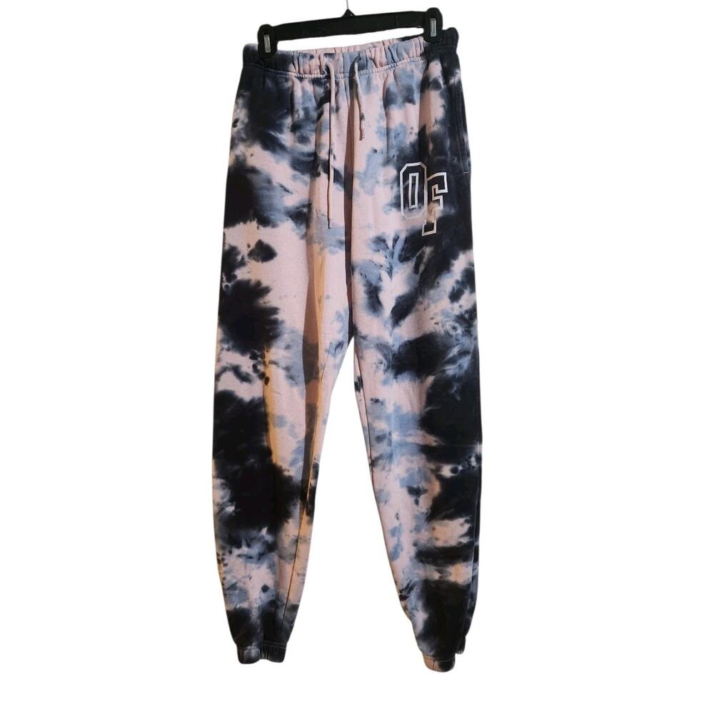Odd Future Unisex Men's Women's Small Pink Purple Tie Dye Sweatpants Loungewear